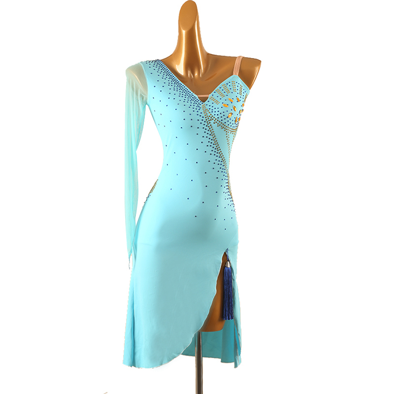 드레스 스카이블루 색상 이미지-S149L2