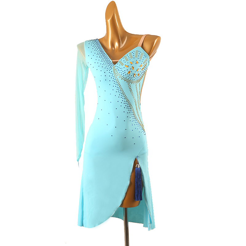 드레스 스카이블루 색상 이미지-S149L4